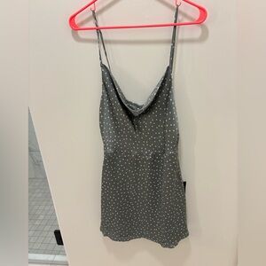 Polka Dot Slip Dress